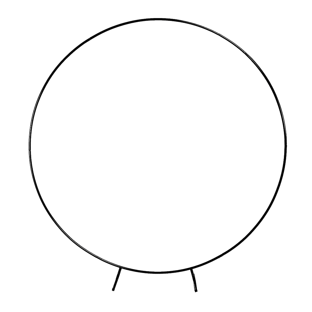 2M Wedding Hoop Round Circle Arch Backdrop Flower Display Stand Frame Background